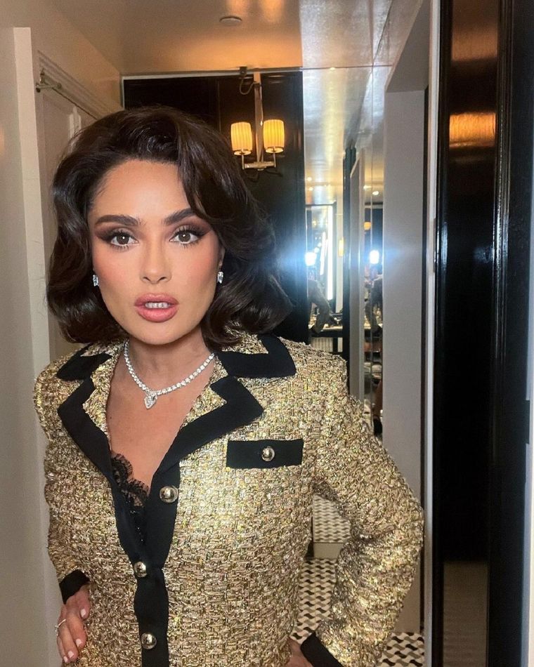 SALMA HAYEK Salma es una de las nueve actrices latinoamericanas nominadas como mejor actriz principal o de reparto al premio Óscar Foto: INSTAGRAM @SALMAHAYEK