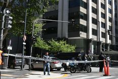 Operativo en la embajada de Israel (imagen ilustrativa) Foto: Télam