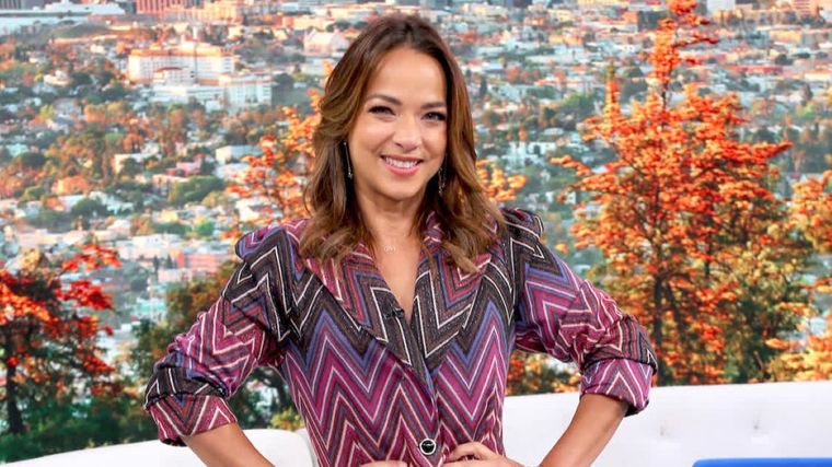 Adamari López reapareció en las pantallas de Telemundo.