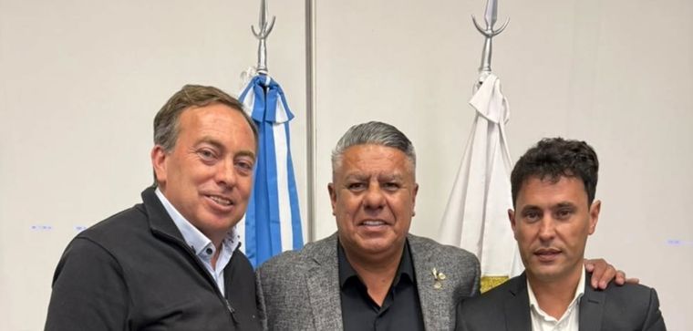 Martin Aveiro, Claudio Tapia, Jorge Chica