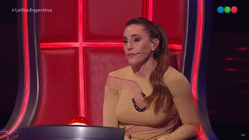 Soledad Pastorutti terminó llorando con la interpretación de la canción Cuando un amigo se va.