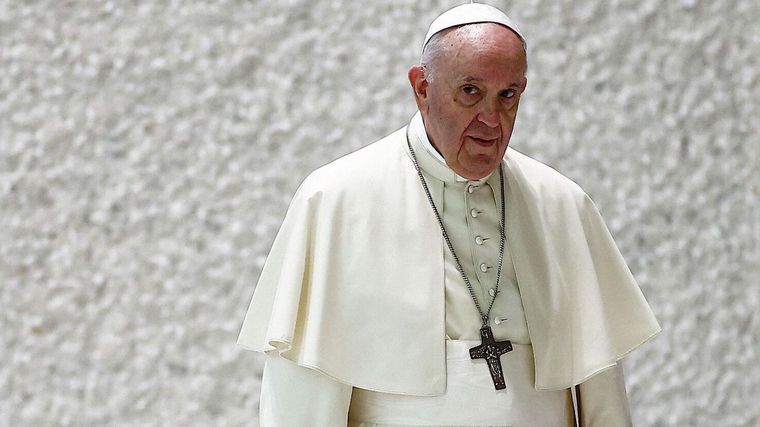 Francisco pidió por la paz en Europa. Foto: Sn..