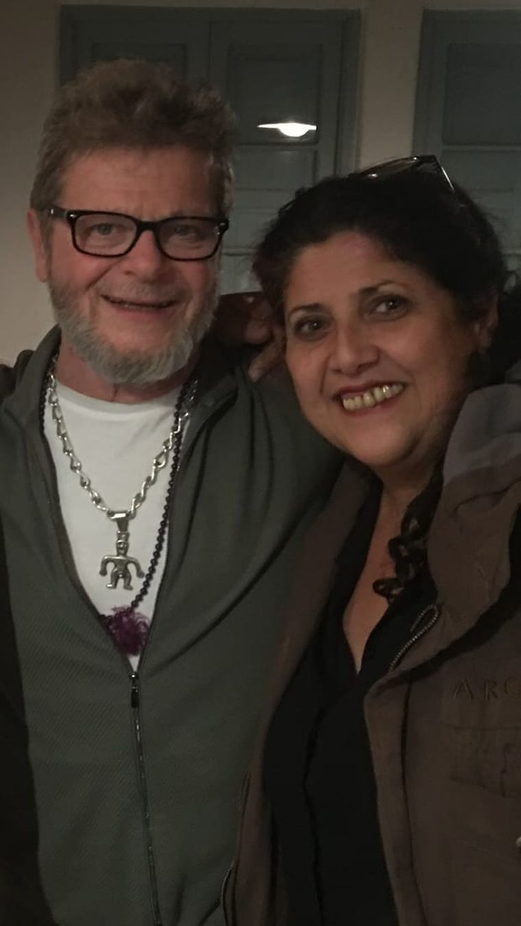 Gustavo Santaolalla e Ini Ceverino.