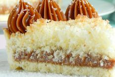 Tarta de coco y dulce de leche Foto: Pixabay