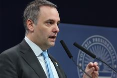 Manuel Adorni hizo el anuncio en su habitual conferencia de prensa. Foto: Presidencia