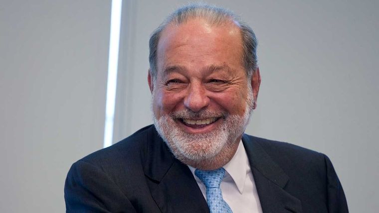 El multimillonario mexicano Carlos Slim.