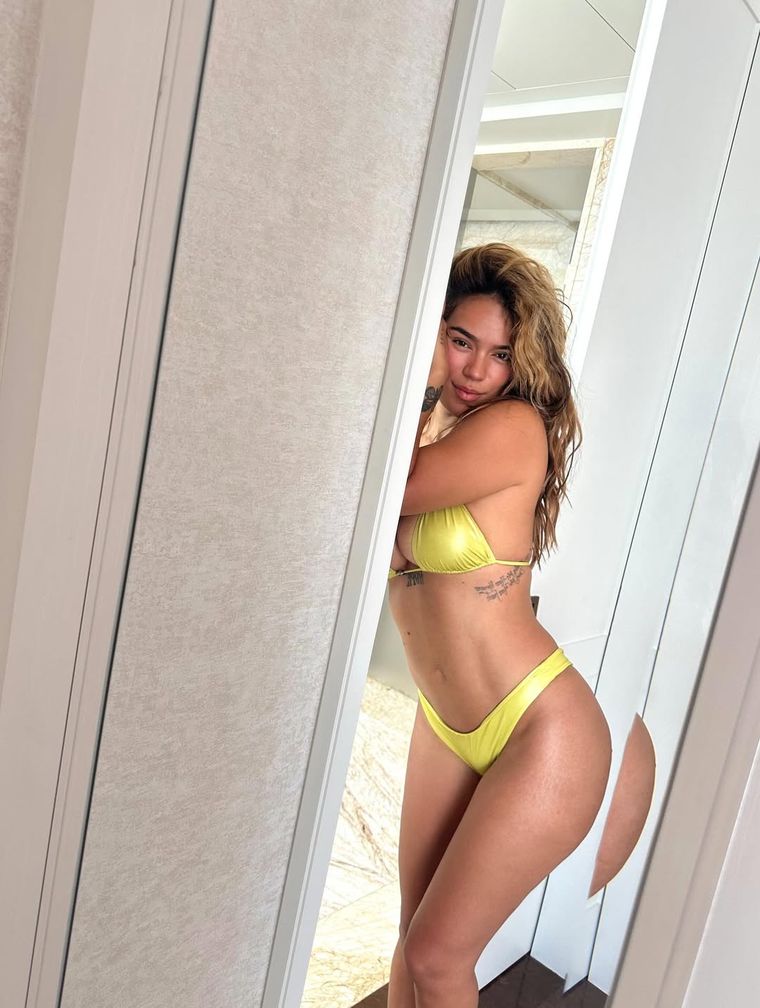 Karol G a sus 34 años. Karol G a sus 34 años. 