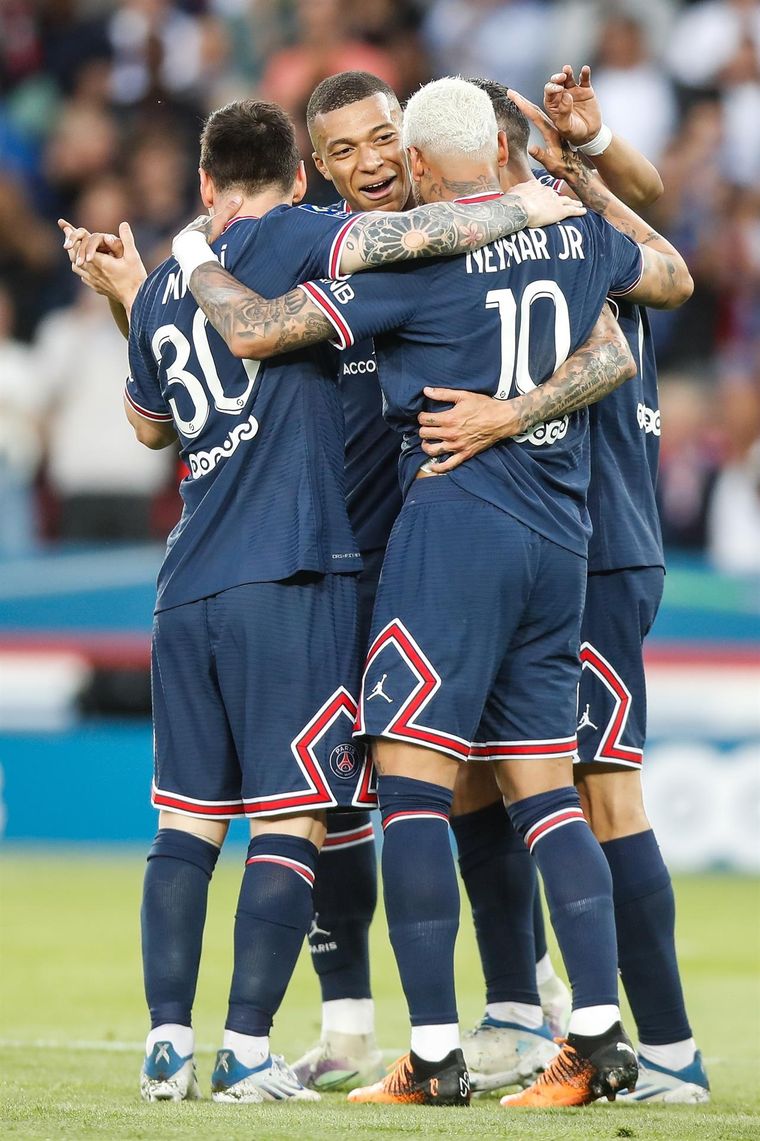 El PSG fue letal y goleó en casa. Foto: EFE