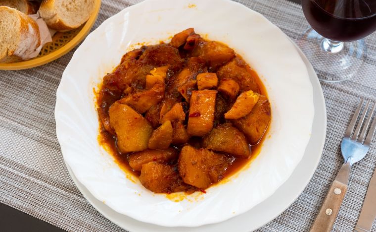 Patatas viudas Una receta simple y deliciosa para hacer en minutos. Foto: Shutterstock