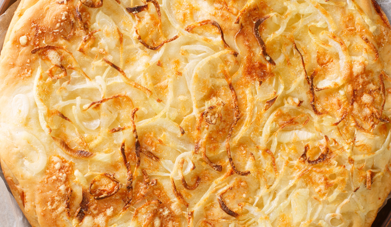 Receta de fugazzeta con queso casera Receta de fugazzeta con queso casera