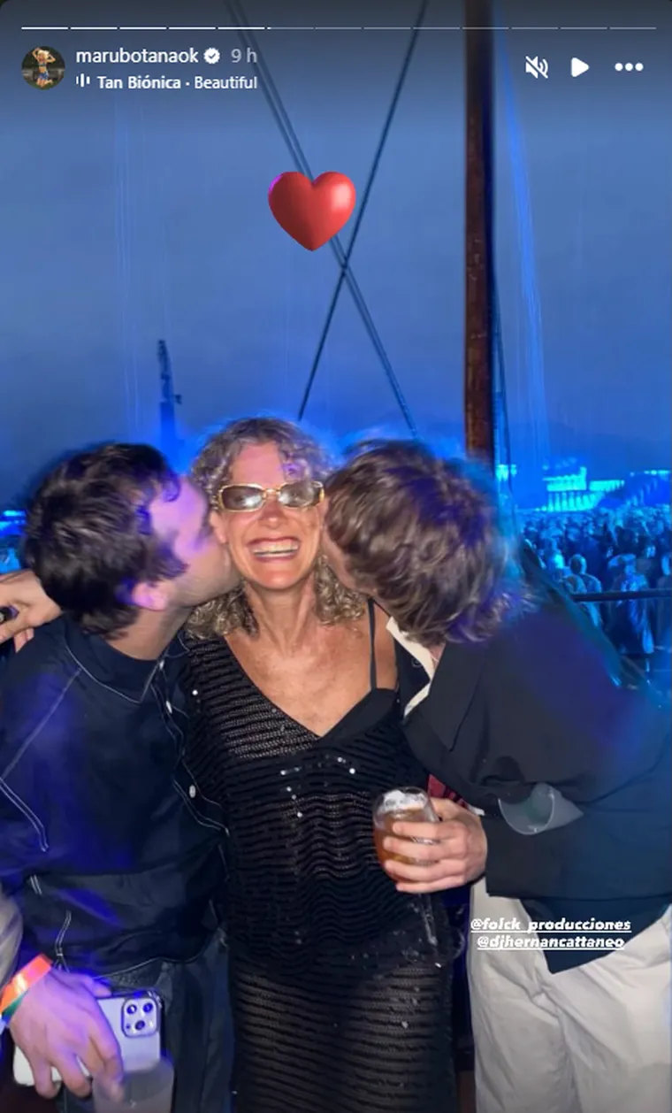 Maru Botana en Mendoza. Créditos: Instagram Maru Botana en Mendoza. Créditos: Instagram