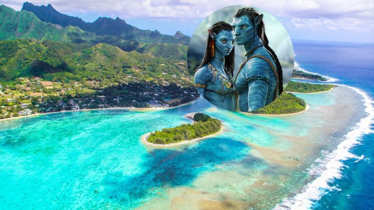 Pandora, el paraíso de Avatar, está inspirado en destinos del mundo que en verdad existen. Isla Rarotonga Foto: Shutterstock