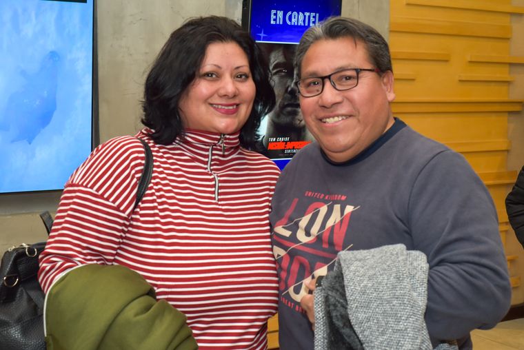 Mariela Agüero y César Antonio celebraron su aniversario número 16 viendo la película F1. Mariela Agüero y César Antonio celebraron su aniversario número 16 viendo la película F1.