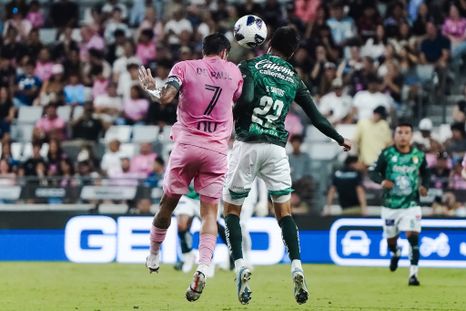 Inter Miami enfrenta al León en el Nu Stadium. Inter Miami enfrenta al León en el Nu Stadium.