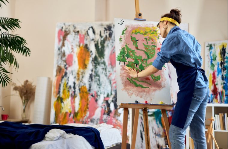 Sueños Conoce el significado de soñar con pintar Foto: Shutterstock