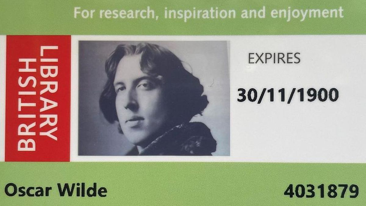 Por qué la Biblioteca Británica acaba de permitirle la entrada a Oscar Wilde 130 años después de prohibírsela