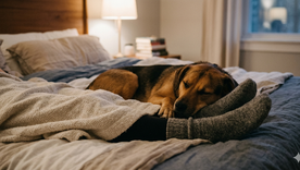 Los perros tienen una debilidad por sus dueños. Fuente. IA Gemini. Los perros tienen una debilidad por sus dueños. Fuente. IA Gemini.
