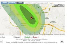 ¿como impactaria una bomba atomica en mendoza?
