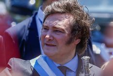 El bloque de diputados de La Libertad Avanza presentó su primer proyecto de resolución en el Congreso para repudiar el incidente contra Javier Milei Foto: EFE