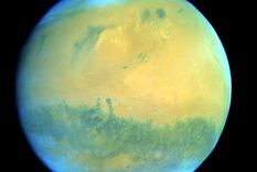 Marte, nuestro vecino rojizo. Foto: Dpa.