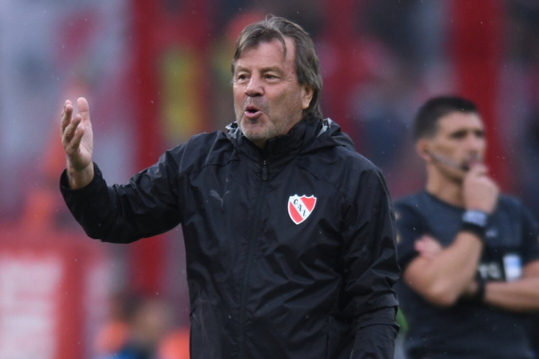 Zielinski se mostró contento tras el triunfo agónico de Independiente Foto: TyC Sports