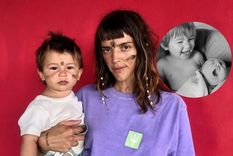 Calu Rivero mostró en Instagram el emotivo momento en el que Tao conoce a su hermanita. Foto: Instagram Lacalurivero/ Captura de pantalla Instagram Lacalurivero.