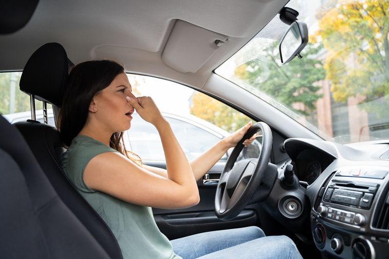 El olor a humedad en el coche puede ser muy desagradable Foto: SHUTTERSTOCK