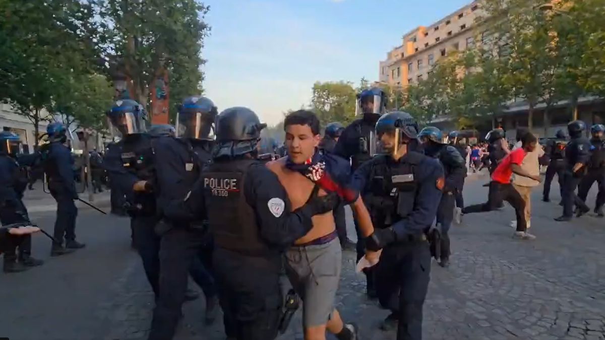 Graves incidentes en París durante la final de la Champions entre PSG y Arsenal