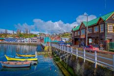 Chonchi es una ciudad de la zona sur de Chile ubicada en la Isla Grande de Chiloé. Foto: Shutterstock