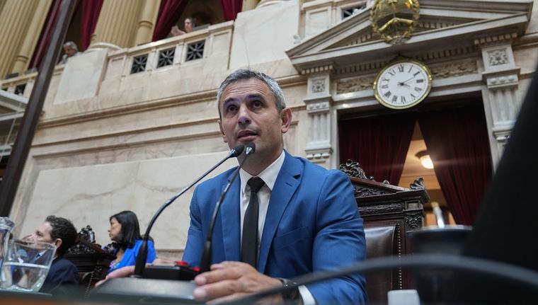 El presidente de la Cámara de Diputados, Martín Menem. Foto: Diputados