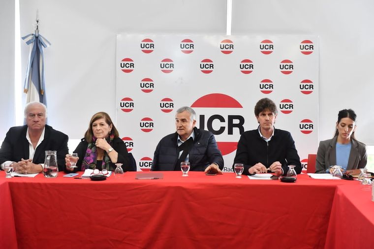 Mediante un comunicado, la UCR cordobesa le pega a Milei Foto: Prensa UCR