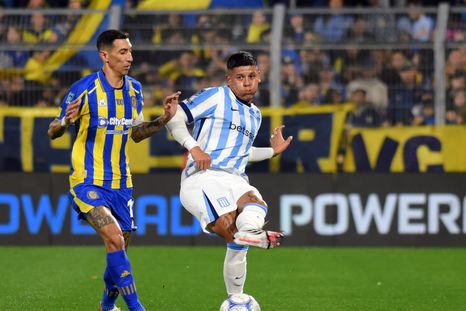 Racing enfrenta a Rosario Central en el Gigante de Arroyito.