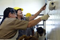 Patricia Bullrich en la presentación del proyecto Manos a la obra Foto: Ministerio de Seguridad