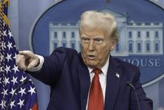 Trump fue contra medios oficiales de su país. Foto: NA Trump fue contra medios oficiales de su país. Foto: NA