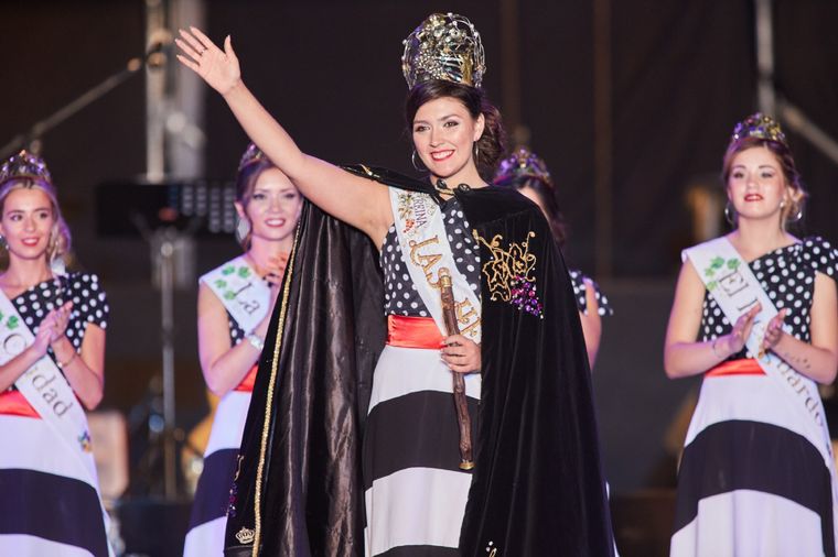 La flamante soberana de Las Heras.