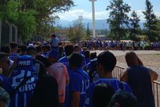 El ingreso estaba controlado hasta que fallaron los QR, indicaron desde el Gobierno. Foto: Matías Contreras El ingreso estaba controlado hasta que fallaron los QR, indicaron desde el Gobierno. Foto: Matías Contreras