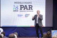 Stevanato presento el PAR en Maipú. Foto: Prensa Maipú