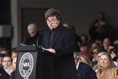 Javier Milei en el acto inaugural de la Exposición Rural 2025