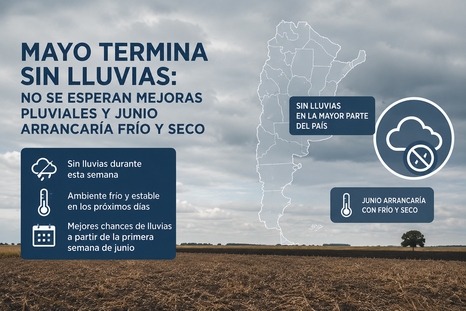 Las lluvias siguen ausentes en gran parte de la región. Las lluvias siguen ausentes en gran parte de la región.