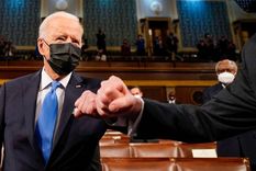 El presidente Biden planteo un plan significativo de gasto publico ante el Congreso. Foto: GETTY IMAGES