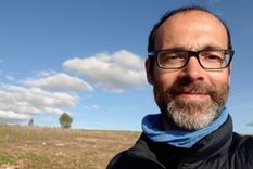 El periodista de viajes Gabi Martínez estuvo a cargo de un rebaño de más de 400 ovejas.