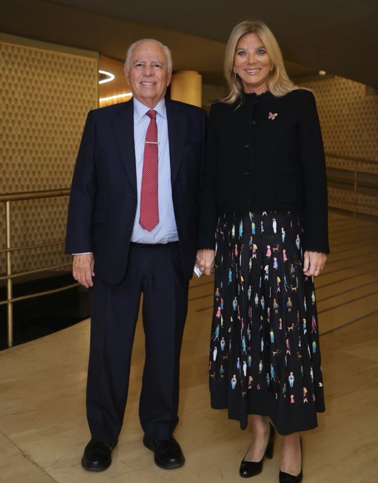 Alejandro y Bettina Bulgheroni. Foto Instagram @bettinabulgheroni Alejandro y Bettina Bulgheroni. Foto Instagram @bettinabulgheroni