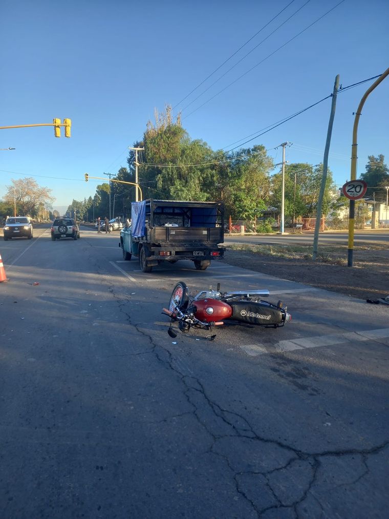 El accidente se registró en Costa de Araujo, departamento de Lavalle.