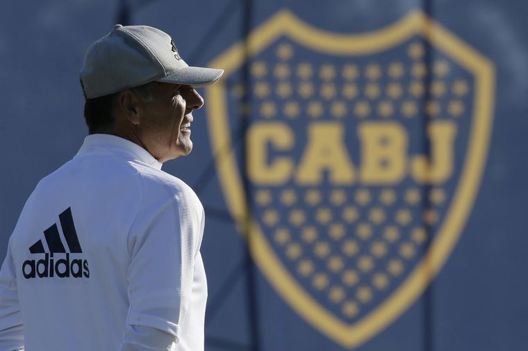 Russo busca otro nueve para el plantel. Foto: Boca Juniors