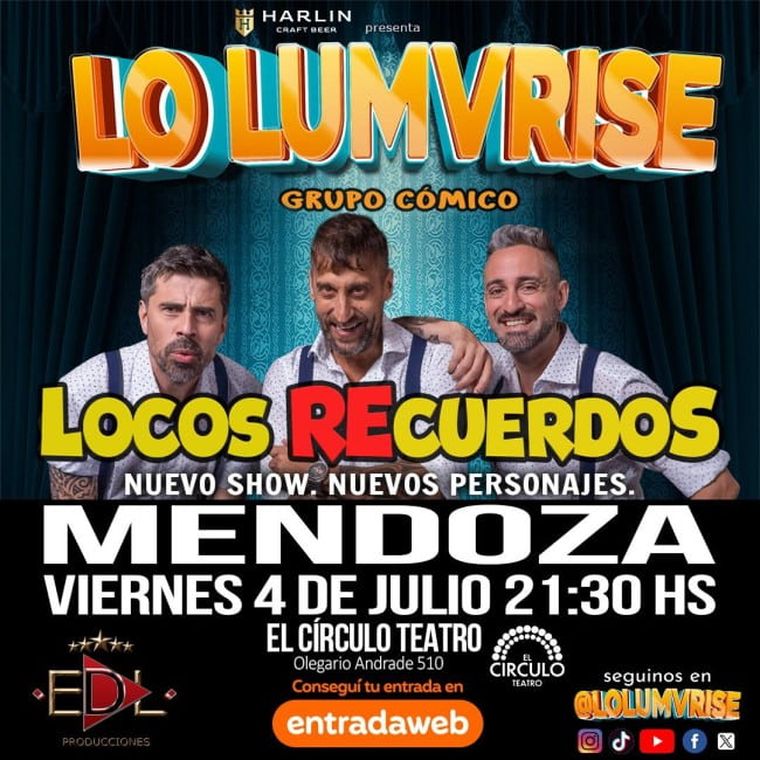 Una noche en la que no vas a poder parar de reír. Foto: gentileza/ Entrada Web. Una noche en la que no vas a poder parar de reír. Foto: gentileza/ Entrada Web. 