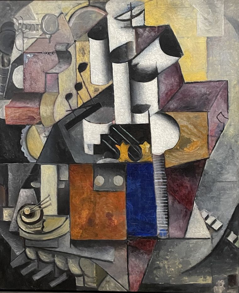 Kazimir Malevich, “Instrumentos musicales”, 1913 Kazimir Malevich, “Instrumentos musicales”, 1913