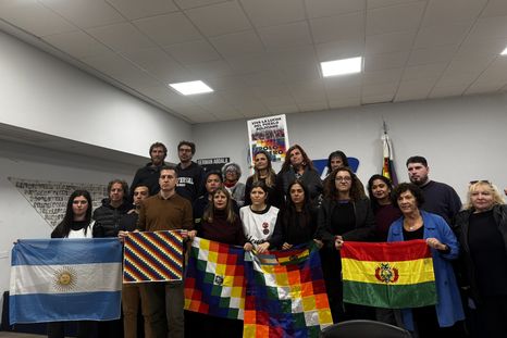 El conjunto de dirigentes argentinos que no pudo entrar a Bolivia El conjunto de dirigentes argentinos que no pudo entrar a Bolivia