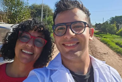 Marcela Acuña, madre de César Sena Foto: Facebook