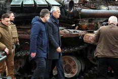 Jens Stoltenberg Stoltenberg está en Kiev, por sorpresa. Foto: Efe. Jens Stoltenberg Stoltenberg está en Kiev, por sorpresa. Foto: Efe.