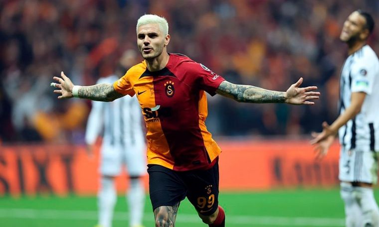 Mauro Icardi lleva seis meses jugando en el Galatasaray de Turquía El delantero se fue del París Saint Germain, donde jugó muy poco